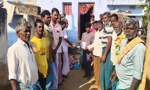 మానవత్వం చాటుకున్న ఏదుల గ్రామస్తులు