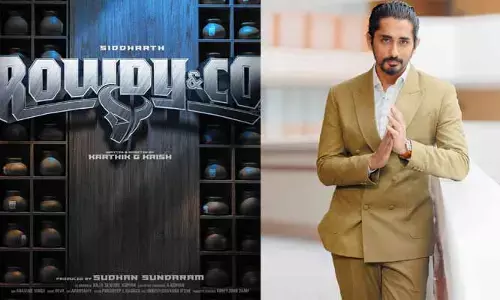 ఫుల్ స్వింగ్‌లో సిద్ధార్థ్.. కొత్త సినిమా ప్రకటన విడుదల
