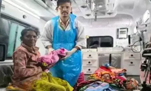 108లో మహిళా ప్రసవం