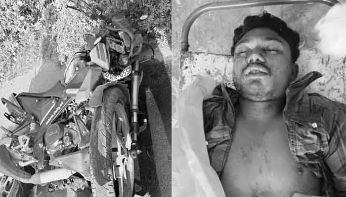 రోడ్డు ప్రమాదంలో యువకుడి దుర్మరణం