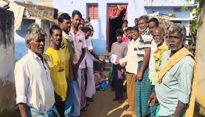 మానవత్వం చాటుకున్న ఏదుల గ్రామస్తులు మానవత్వం చాటుకున్న ఏదుల గ్రామస్తులు