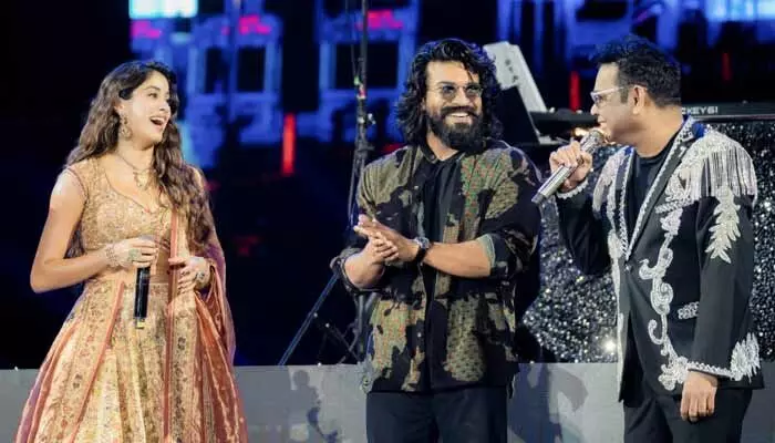 ఆయనతో పని చేయడంతో నా చిన్ననాటి కల నెరవేరింది: రామ్ చరణ్ ఆయనతో పని చేయడంతో నా చిన్ననాటి కల నెరవేరింది: రామ్ చరణ్