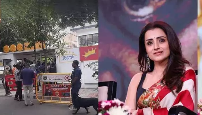 నటి త్రిష ఇంటికి మరోసారి బాంబు బెదిరింపులు నటి త్రిష ఇంటికి మరోసారి బాంబు బెదిరింపులు