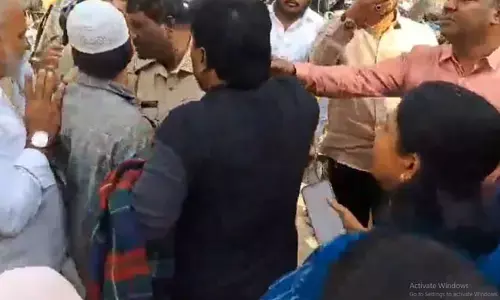 జూబ్లీహిల్స్ బైపోల్.. మాగంటి సునీత వ‌ర్సెస్ పోలీసులు
