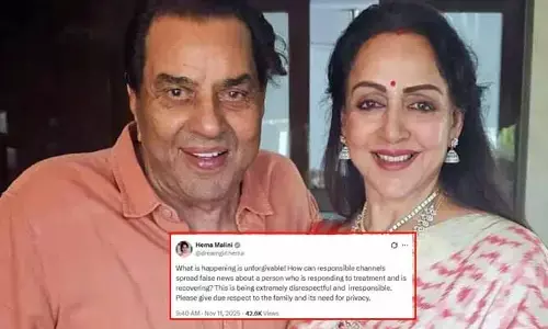 ధర్మేంద్ర మృతి వార్తలపై స్పందించిన భార్య హేమమాలిని