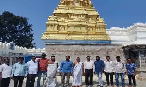 అపర భద్రాద్రి (శిరసనగండ్ల) ఆలయ అభివృద్ధి పనులు పరిశీలన