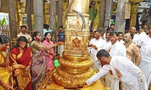 తిరుచానూరులో శాస్త్రోక్తంగా కోయిల్‌ ఆళ్వార్‌ తిరుమంజనం