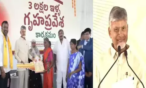 తొలిసారి పేదలకు పక్కా ఇళ్లు నిర్మించిన వ్యక్తి ఎన్టీఆర్ : CM చంద్రబాబు