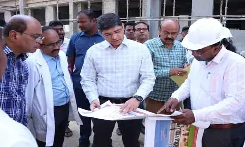 ప్ర‌భుత్వ వైద్య క‌ళాశాల క్యాంప‌స్ ప‌నులు మార్చి వ‌ర‌కు పూర్తి చేయాలి : క‌లెక్ట‌ర్ ఆశిష్ సాంగ్వాన్