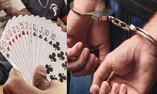 పేకాట స్థావ‌రం పై దాడి.. ఆరుగురు అరెస్ట్