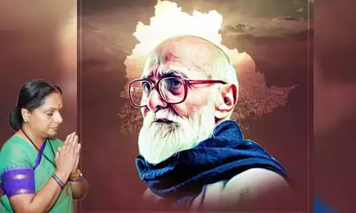 తెలంగాణ తొలిపొద్దు కాళోజీ.. వర్ధంతి వేళ కవిత ట్వీట్
