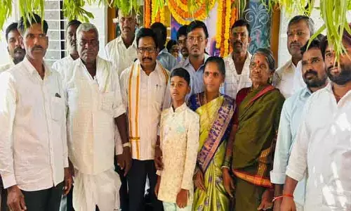ప్ర‌తి పేద కుటుంబానికి సొంత ఇల్లు క‌ల్పించ‌డ‌మే ప్ర‌భుత్వ ల‌క్ష్యం : ఎమ్మెల్యే యెన్నం శ్రీనివాస్ రెడ్డి