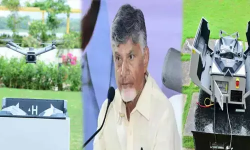దేశంలోనే తొలిసారి.. రాష్ట్రంలో డ్రోన్, స్పేస్ సిటీలకు శంకుస్థాపన
