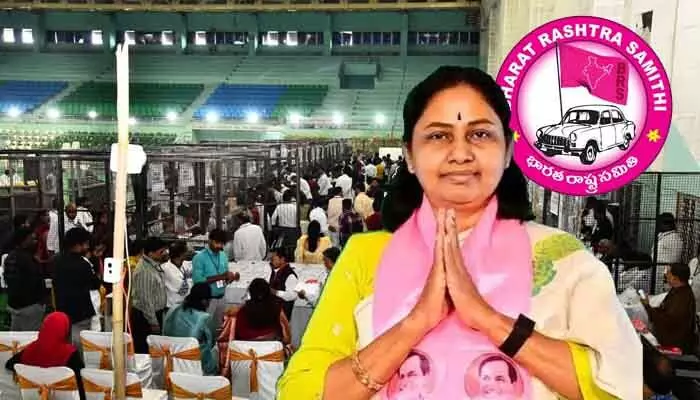 Jubilee Hills: మూడో రౌండ్ కౌంటింగ్.. అనూహ్యంగా ఆధిక్యంలోకి వచ్చిన బీఆర్ఎస్ Jubilee Hills: మూడో రౌండ్ కౌంటింగ్.. అనూహ్యంగా ఆధిక్యంలోకి వచ్చిన బీఆర్ఎస్