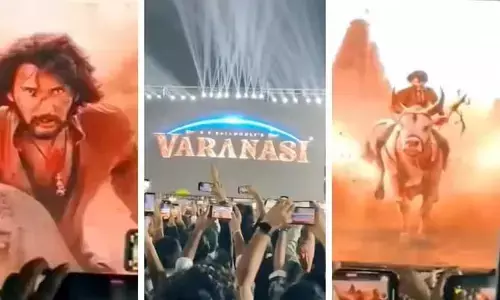 మహేశ్ బాబు, రాజమౌళి ‘వారణాసి’ టైటిల్ గ్లింప్స్ వైరల్‌
