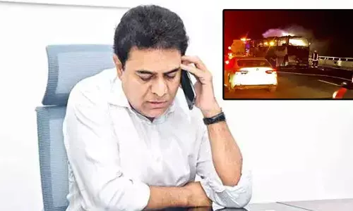 KTR: సౌదీలో బస్సు ప్రమాదం.. రంగంలోకి కేటీఆర్.. మైనార్టీ నేతలకు కీలక ఆదేశాలు