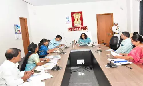 బాలల హక్కులు కోసం లిసెన్ టు చిల్డ్రన్ : కలెక్టర్ విజయేందిర బోయి