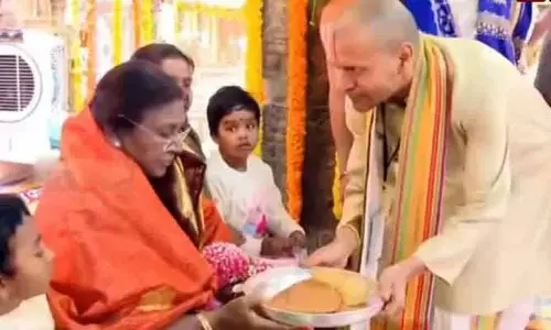 తిరుచానూరు అమ్మవారిని దర్శించుకున్న రాష్ట్రపతి ద్రౌపతి ముర్ము
