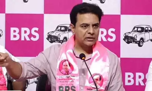 రూ.5 లక్షల కోట్ల స్కామ్‌కు సీఎం తెరలేపిండు.. మాజీ మంత్రి కేటీఆర్ తీవ్ర ఆరోపణలు