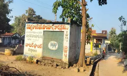 నెల్లిబండ తండాలో వాట‌ర్ ప్లాంట్ అస్త‌వ్య‌స్తం
