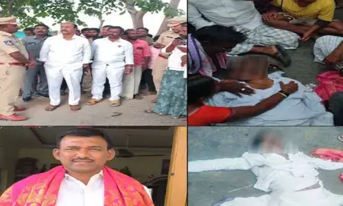 రోడ్డు ప్రమాదమా ? హత్యా ?  మాజీ సర్పంచ్ మృతి పై అనుమానాలు
