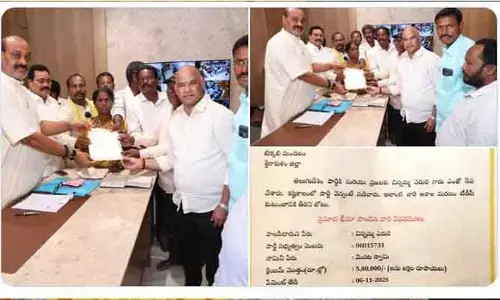 కార్యకర్త కుటుంబానికి అండగా తెలుగుదేశం పార్టీ