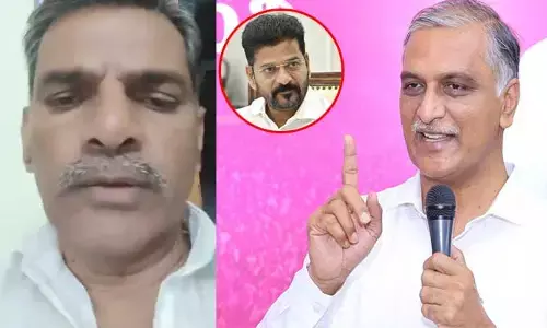 విశ్రాంత ఉద్యోగి మాటలు వింటే మనస్సు చలించిపోతున్నది: హరీశ్ రావు