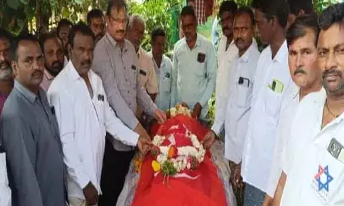 సీపీఐ సీనియర్ కార్యకర్త మృతి