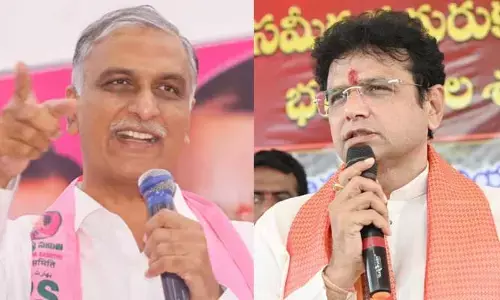 నిజం ఒప్పుకున్న శ్రీధర్ బాబుకు ధన్యవాదాలు: హరీష్ రావు