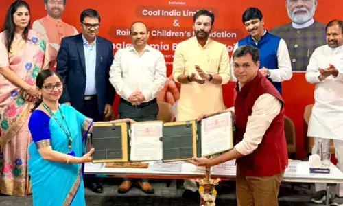 రెయిన్ బో  చిల్డ్రన్స్ ఆసుపత్రితో కోల్ ఇండియా ఒప్పందం
