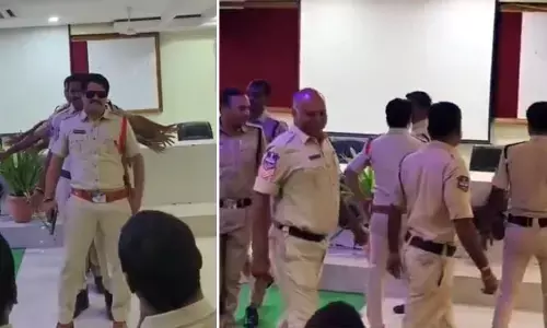 Police Dance: డాన్స్ ఇరగదీసిన హైదరాబాద్ ఓల్డ్ సిటీ పోలీసులు.. వీడియో వైరల్