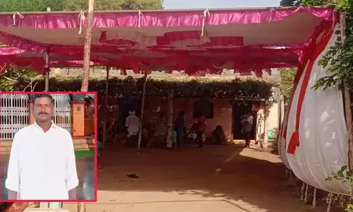 విషాదం.. కూతురి పెళ్లి కోసం వేసిన టెంట్ కింద తండ్రి మృతదేహం