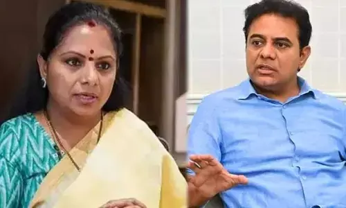 చాలా రోజుల తర్వాత ఒకే వేదికమీద కేటీఆర్, కవిత!