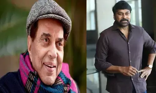 లెజెండరీ నటుడు ధర్మేంద్ర మృతి పట్ల మెగాస్టార్ చిరంజీవి సంతాపం