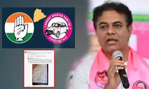 KTR: కాంగ్రెస్‌కు ఓటు వేస్తే సమాధానం కూడా వారినే అడగాలి కదా?.. నెటిజన్ ప్రశ్నకు కేటీఆర్ రిప్లయ్