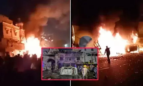 శాలిబండ అగ్ని ప్రమాదానికి ముందు పేలిన రిఫ్రిజిరేటర్లు, ఏసీ కంప్రెషర్లు