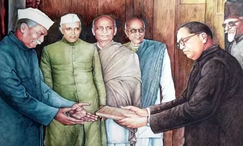 గాంధీ కల.. అంబేడ్కర్ కలం.. మన స్వేచ్ఛా శిల్పం!