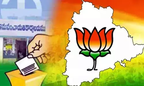 BJP: సర్పంచ్ ఎన్నికల్లో పోటీపై బీజేపీ సంచలన నిర్ణయం