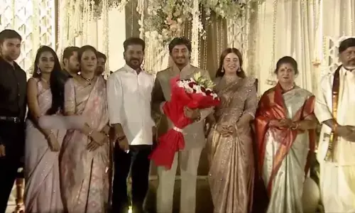 ఘనంగా డిప్యూటీ సీఎం భట్టి కుమారుడి నిశ్చితార్థ వేడుక.. హాజరైన సీఎం