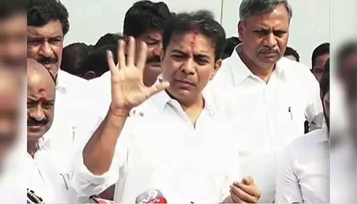 ఎవరి ప్రయోజనాల కోసం GHMC విస్తరణ.. ప్రభుత్వానికి KTR సూటి ప్రశ్న ఎవరి ప్రయోజనాల కోసం GHMC విస్తరణ.. ప్రభుత్వానికి KTR సూటి ప్రశ్న