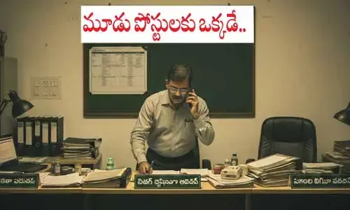 మూడు పోస్టులకు ఒక్కడే.. పని భారంలో వ్యవసాయ శాఖ డైరెక్టర్