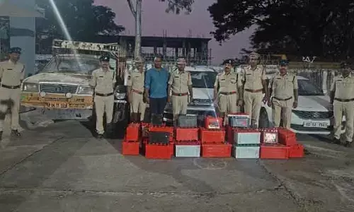 అంతర్ జిల్లా బ్యాటరీ దొంగల ముఠా అరెస్ట్