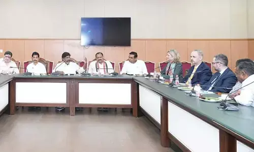 ప్రజాస్వామ్య విలువలు కాపాడేందుకు కలిసి పని చేద్దాం.. జర్మనీ ప్రతినిధులతో డిప్యూటీ సీఎం భట్టి భేటీ
