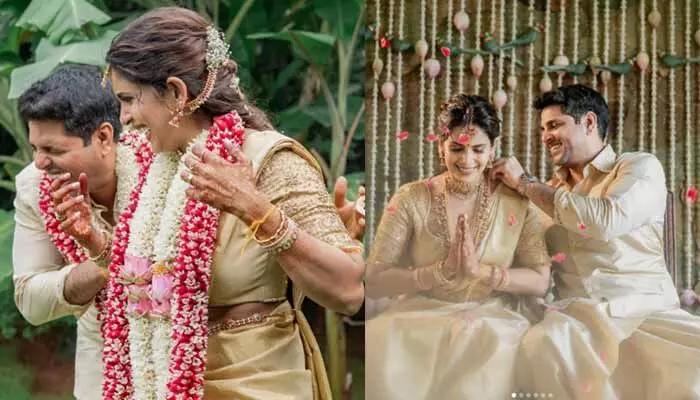 కొడుకు ముందే క్రికెటర్ను రెండో పెళ్లి చేసుకున్న నటి.. పోస్ట్తో షాకిచ్చిన సంయుక్త కొడుకు ముందే క్రికెటర్ను రెండో పెళ్లి చేసుకున్న నటి.. పోస్ట్తో షాకిచ్చిన సంయుక్త