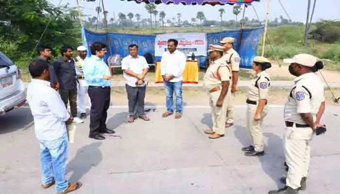 నిఘా నడుమన జిల్లా .. నిఘా నడుమన జిల్లా ..