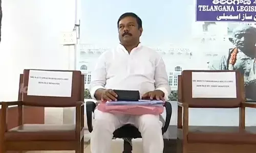అసెంబ్లీ మీడియా పాయింట్ వద్ద ఏలేటి ఎదురుచూపులు.. హిల్ట్ పాలసీపై తీవ్ర ఆరోపణలు
