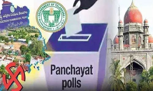 ఆ రెండు గ్రామ‌పంచాయ‌తీల్లో ఎన్నిక‌ల‌కు బ్రేక్..!