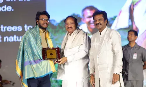 తెలంగాణ వెదర్‌మ్యాన్‌కు ప్రతిష్టాత్మక పురస్కారం