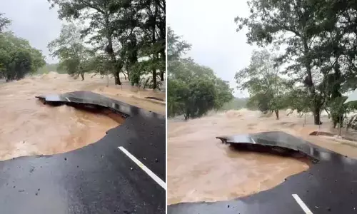 Viral video: దిత్వా తుఫాన్ ఎఫెక్ట్.. శ్రీలంకలో దెబ్బతిన్న రవాణా వ్యవస్థ.. వీడియో వైరల్