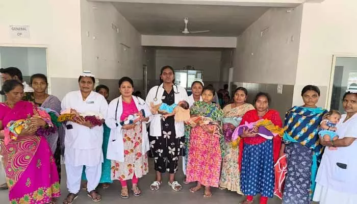 నలభై ఎనిమిది గంటల్లో పదకొండు కాన్పులు నలభై ఎనిమిది గంటల్లో పదకొండు కాన్పులు